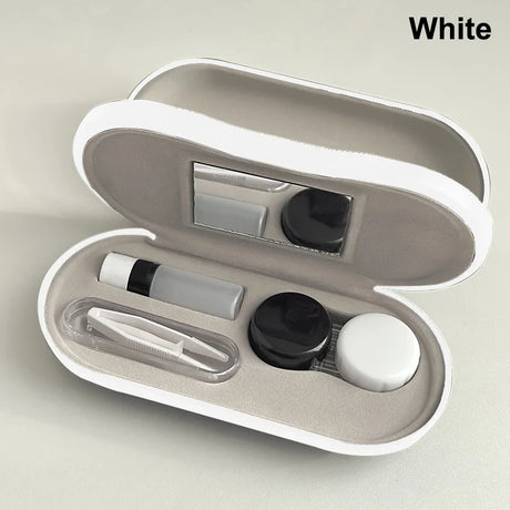 Double Layer Glasses Case  Contact Lens Storage System - Product detail 12