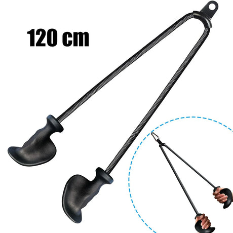 Professional Triceps Rope  Ergonomic 120cm Cable Attachment - Product showcase
