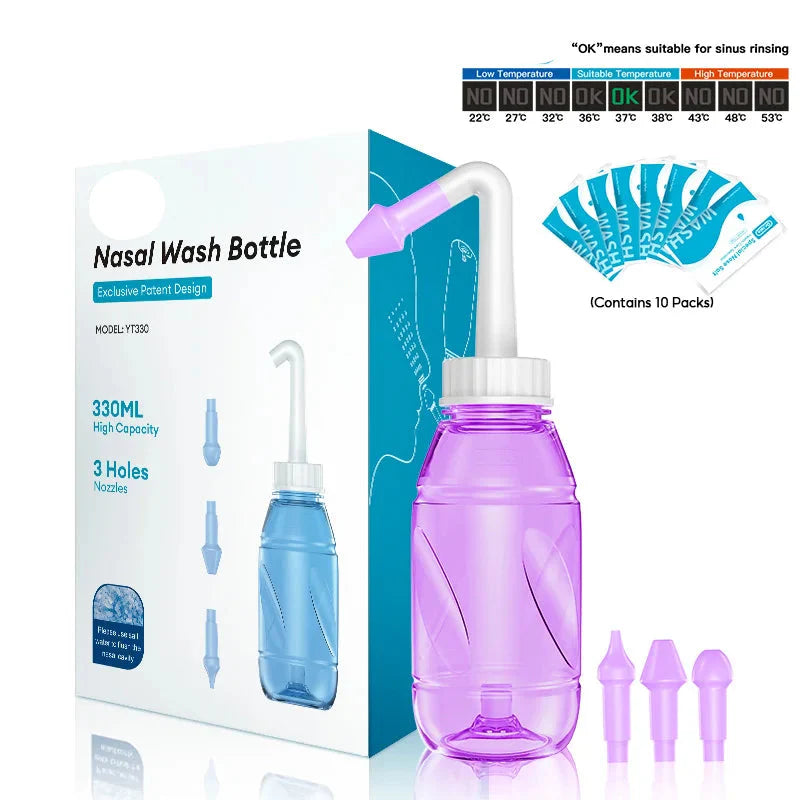 Nasal Wash System  300ml Irrigator With Temperature Control - Product detail 11