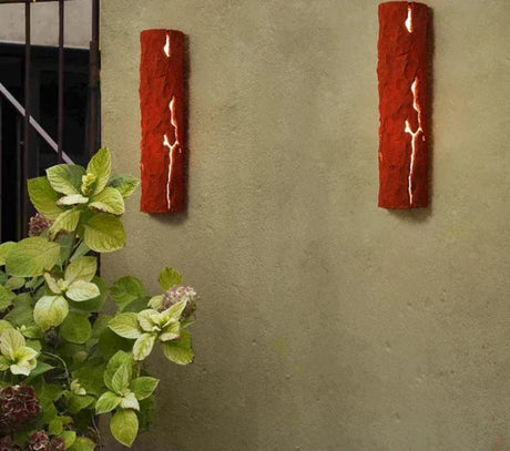 Modern Outdoor Wall Light  Textured Bronze LED Sconce - Product detail 12