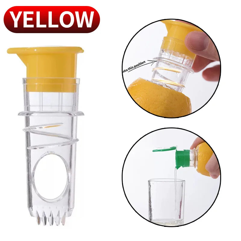 Manual Citrus Juicer  Handheld Lemon Orange Squeezer With Strainer - Product detail 11