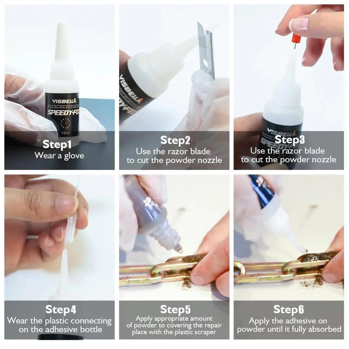 Multi-Surface Super Glue  Professional Strength Instant Bond Adhesive - Product detail 7