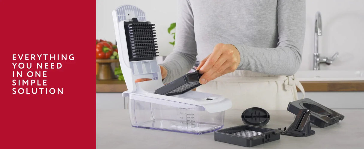 Multi-Function Vegetable Chopper  6-in-1 Food Prep System - Product detail 15