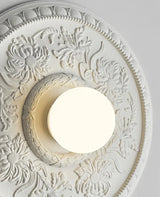 Victorian Ceiling Medallion Light  Floral Relief Pattern - Product detail 11
