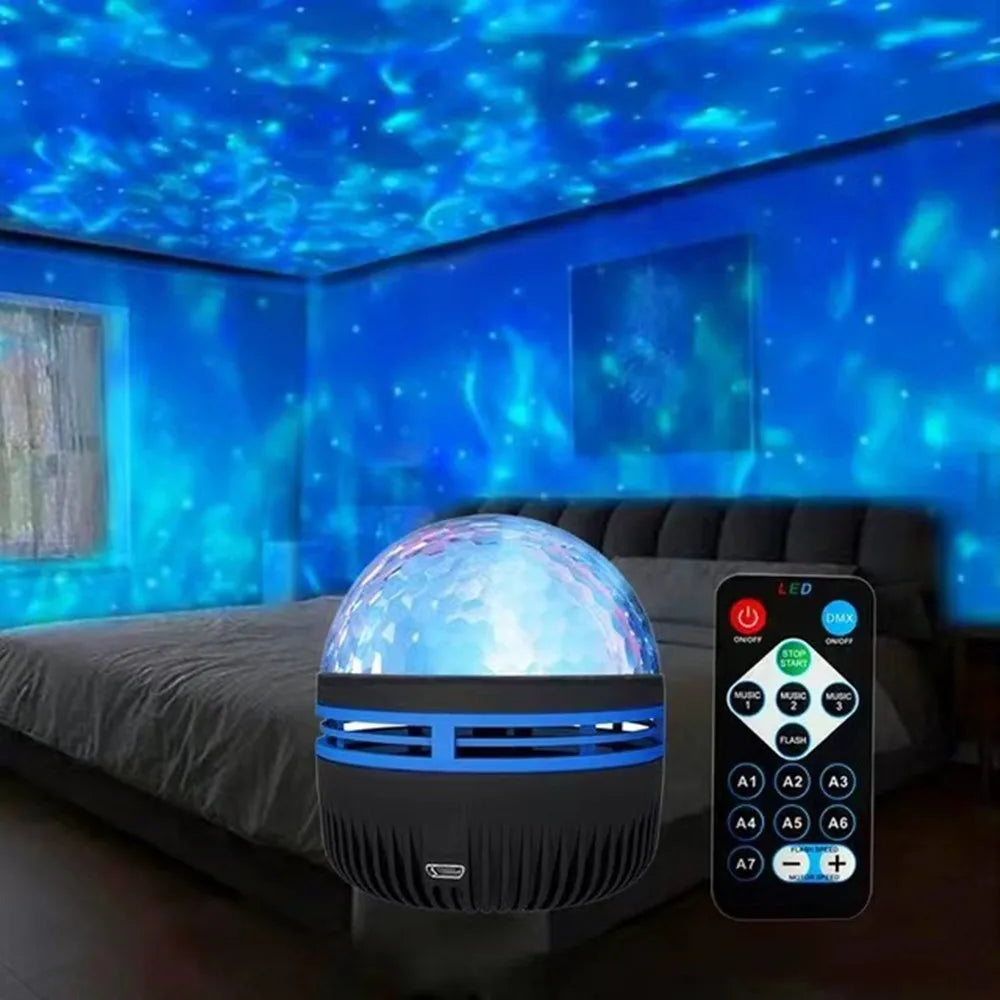 Aurora Night Light Projector  Remote Control LED Galaxy Effects - Product detail 10