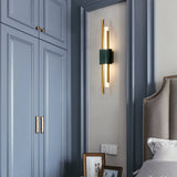 Modern Marble Wall Light  Green Stone LED Sconce - Product detail 6