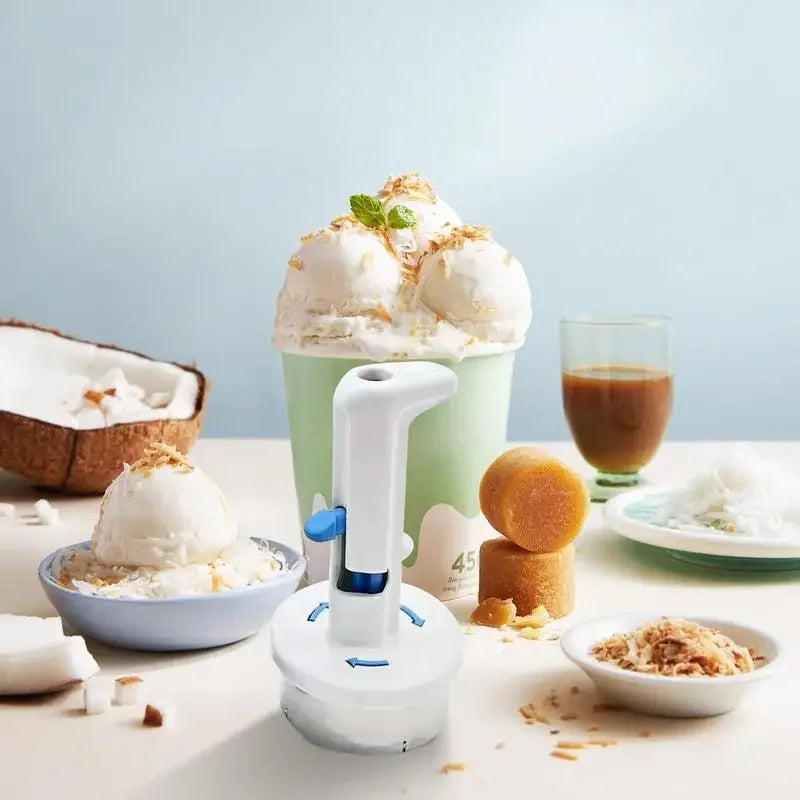 Professional Ice Cream Scoop  Cylindrical Press Design - Product detail 4