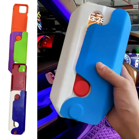 Interactive Phone Case  3D Fidget Stress Relief Design - Product showcase