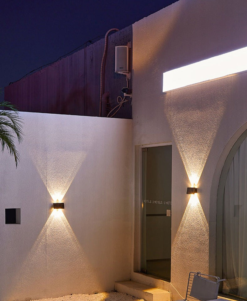 Solar Wall Light  Modern Dual LED Outdoor Lamp - Product detail 10