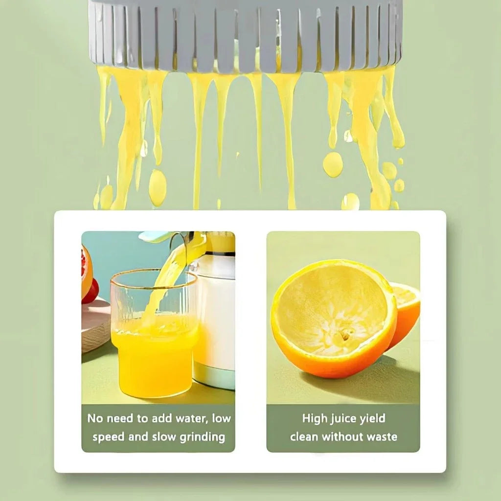 Electric Citrus Juicer  Portable Automatic Pulp Separator - Product example