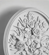 Vintage Wall Lamp  French Round Floral Relief Design - Product detail 10