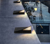 Modern Solar Wall Light  Geometric Pyramid Design - Product detail 4