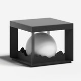 Modern Solar Wall Light  Cube Frame Mountain Silhouette - Product detail 17