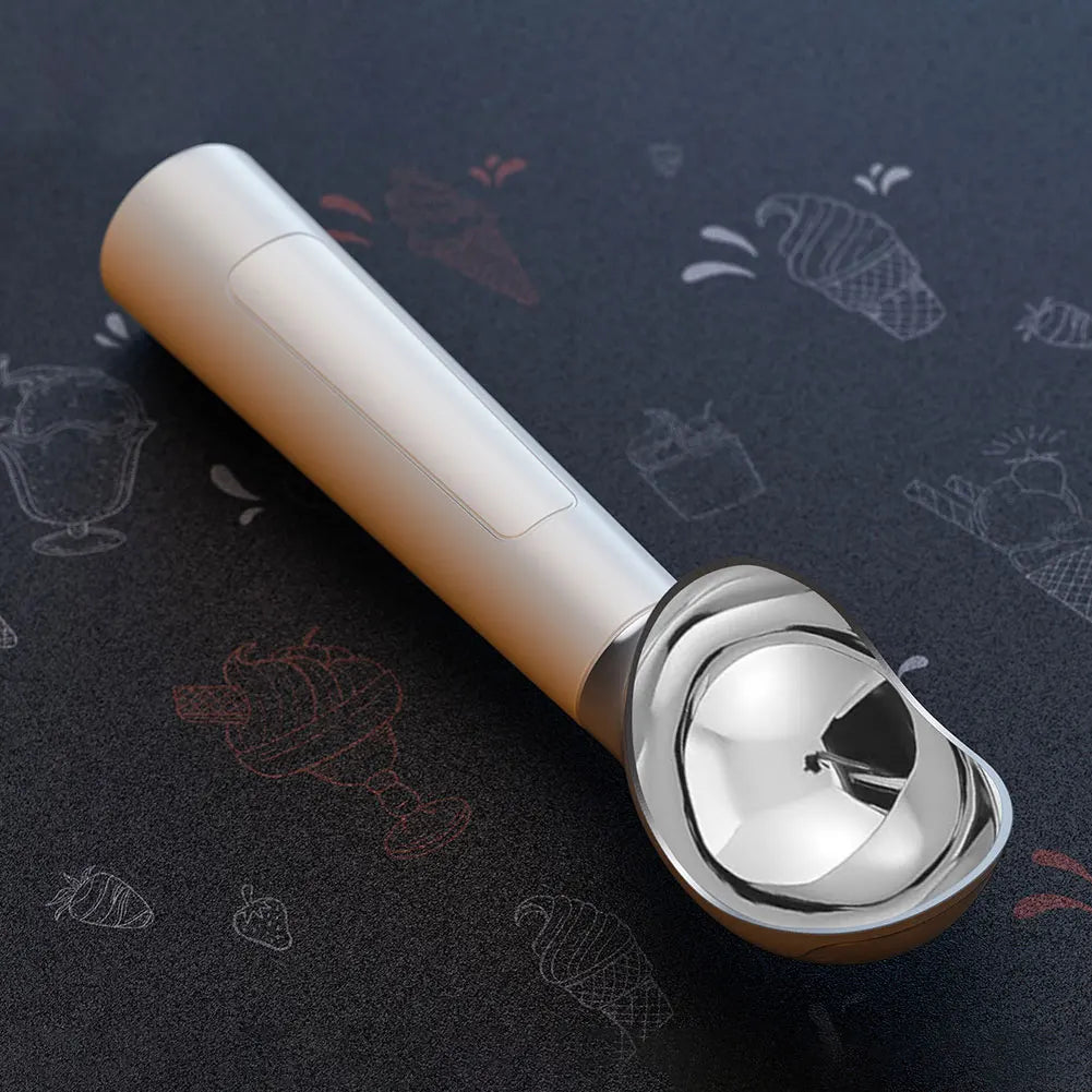 Smart Ice Cream Scoop  LED Display  USB Rechargeable - Detailed view