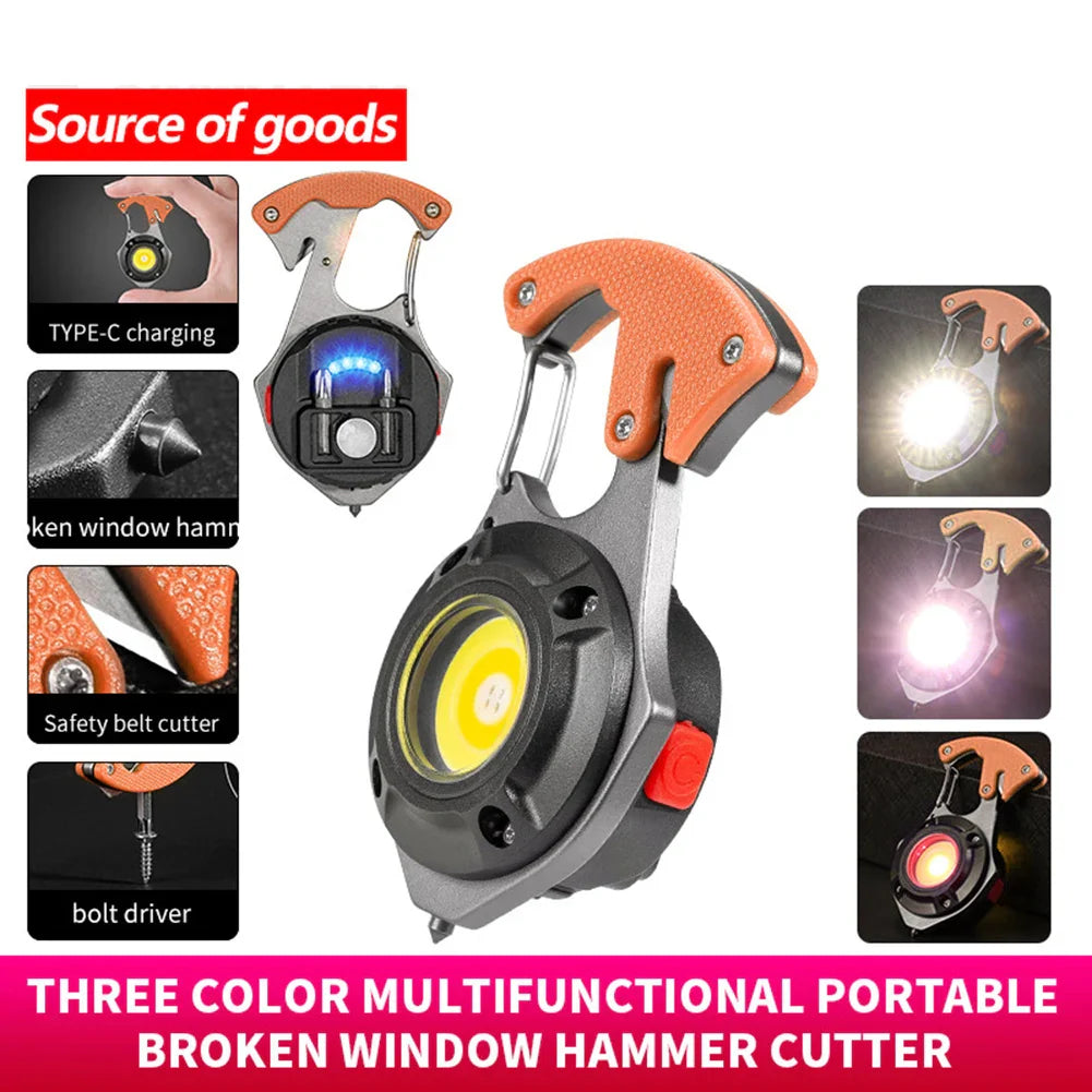 Emergency LED Multi-Tool  3-Color Light With Survival Features - Product detail 9