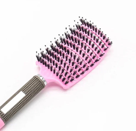 Professional Detangling Brush  Curved Bristle Design For All Hair Types - Product example