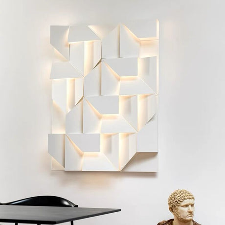 Modern 3D Wall Light  Geometric LED Panel Design - Product detail 14