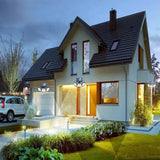 Solar Motion Sensor Light  270 Wide Angle LED Outdoor Security Lamp - Product detail 10