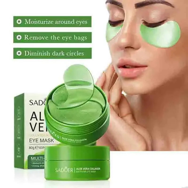Aloe Vera Eye Mask  Collagen Soothing Treatment - Detailed view