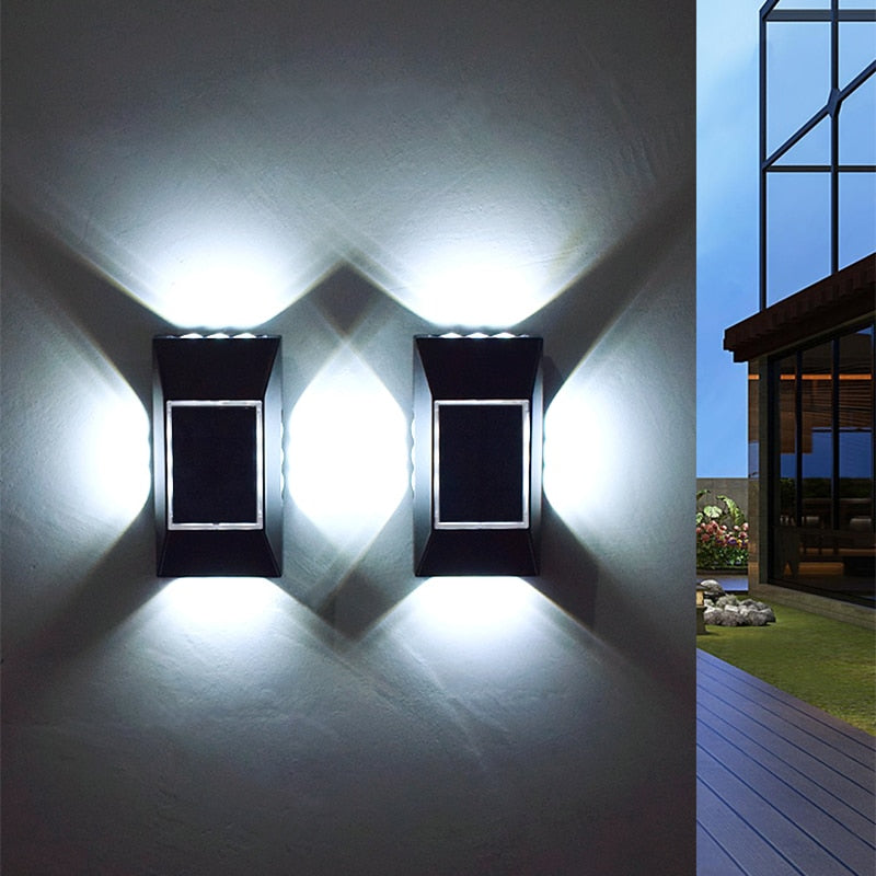 Solar Wall Light  Up-Down LED Outdoor Stair Illumination - Product detail 4