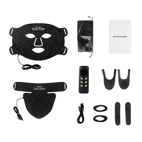LED Light Therapy Mask  Professional Face  Neck Treatment - Product detail 7