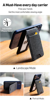 MagSafe Card Wallet  Smart Tracker Stand With RFID Protection - Product detail 12