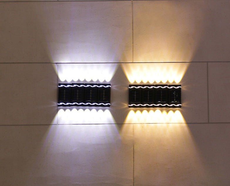 Modern Solar Wall Light  Smart LED Outdoor Lighting - Product detail 8