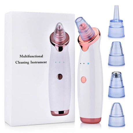 Professional Blackhead Vacuum Tool  Electric Pore Cleanser Device - Detailed view