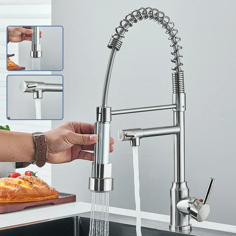 Professional Kitchen Faucet  Pull-Out Spray with 360 Rotation - Product example