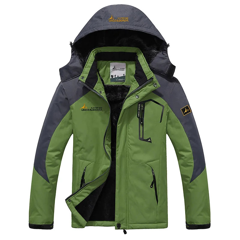 Winter Sports Jacket  Waterproof Fleece-Lined Performance Coat - Product detail 4