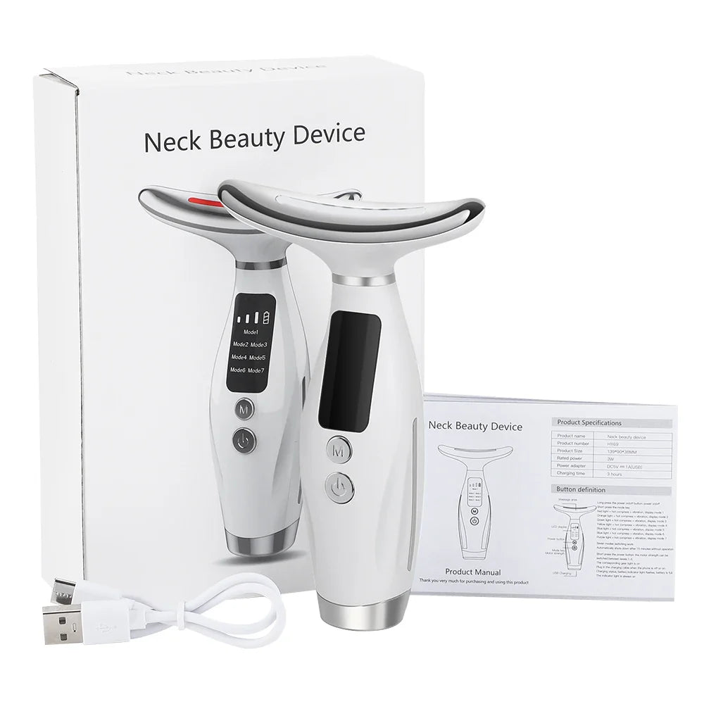 LED Photon Therapy Device  7-Color Anti-Aging Facial Massager - Product detail 6