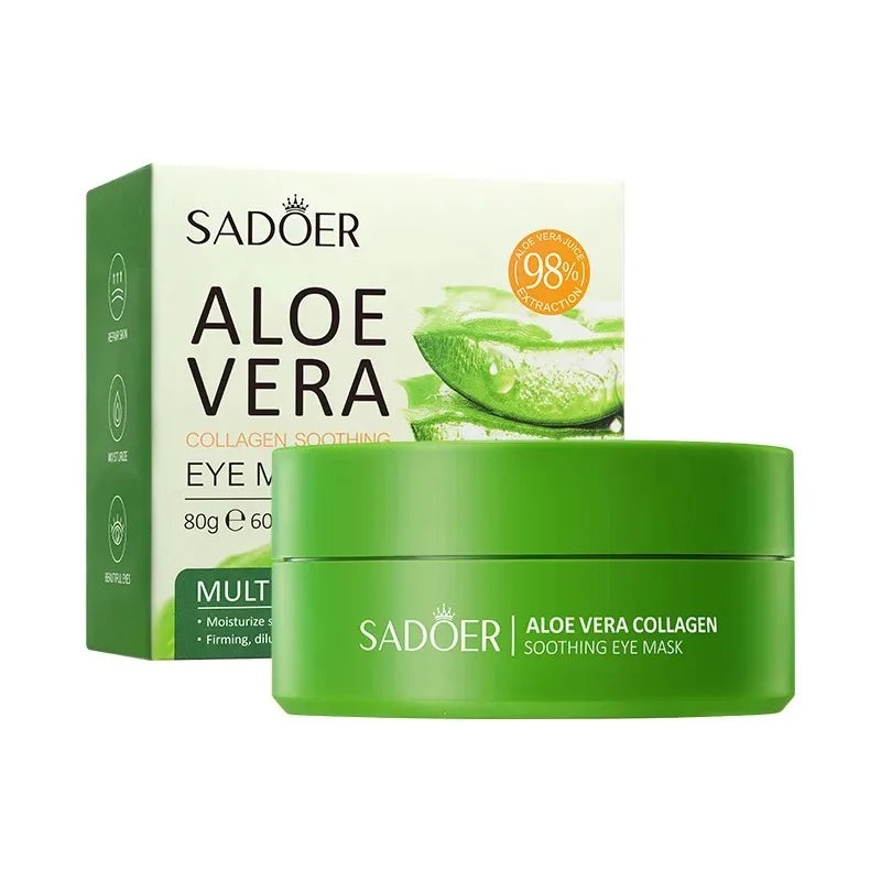 Aloe Vera Eye Mask  Collagen Soothing Treatment - Product showcase