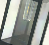 Modern Garden Wall Lamp  Solar Powered Glass Panel Design - Product detail 7