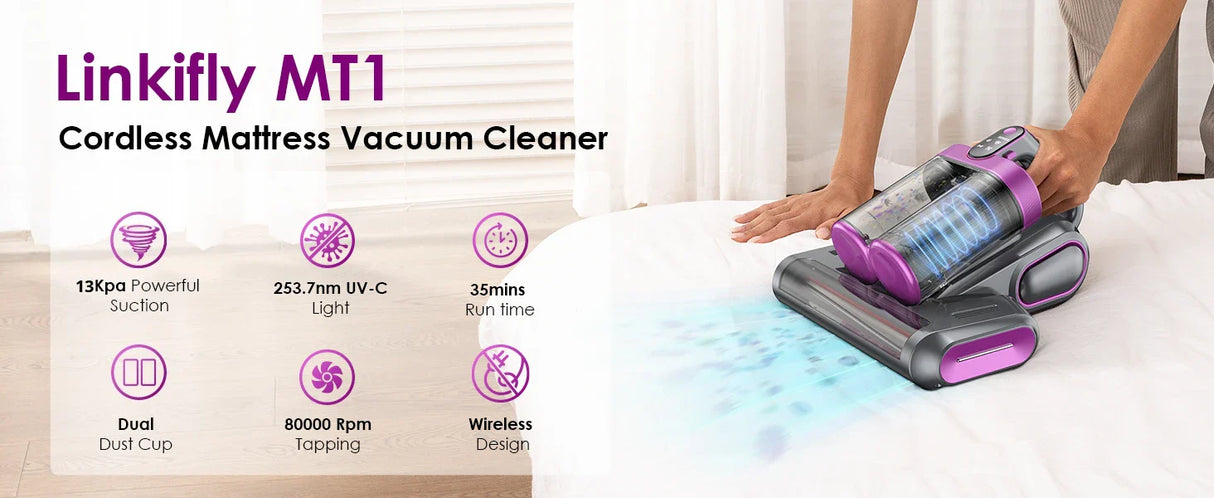 Smart UV Vacuum Cleaner  Dual-Cup HEPA Filtration System - Product detail 8