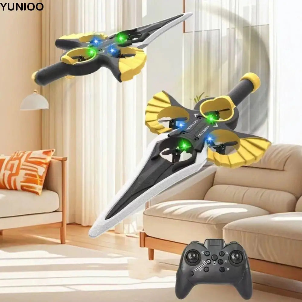 Smart RC Drone  Gesture Control Flying Sword Design - Product showcase
