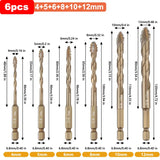 Professional Masonry Drill Bit Set  Titanium-Coated Multi-Surface Kit - Product detail 13
