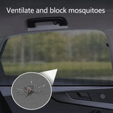 Magnetic Car Window Shade  UV Protection Mesh Curtains - Product detail 4