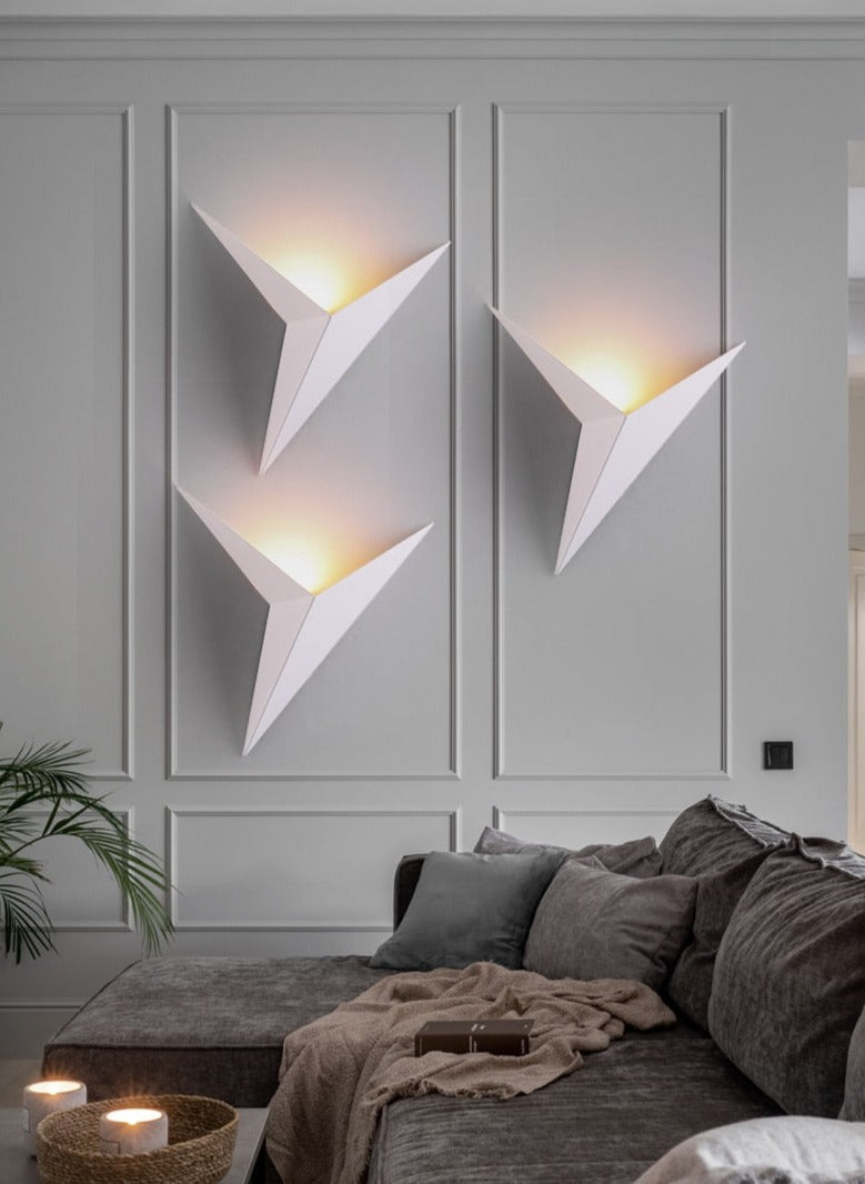 Modern Triangle Wall Light  Minimalist LED Sconce - Product detail 7