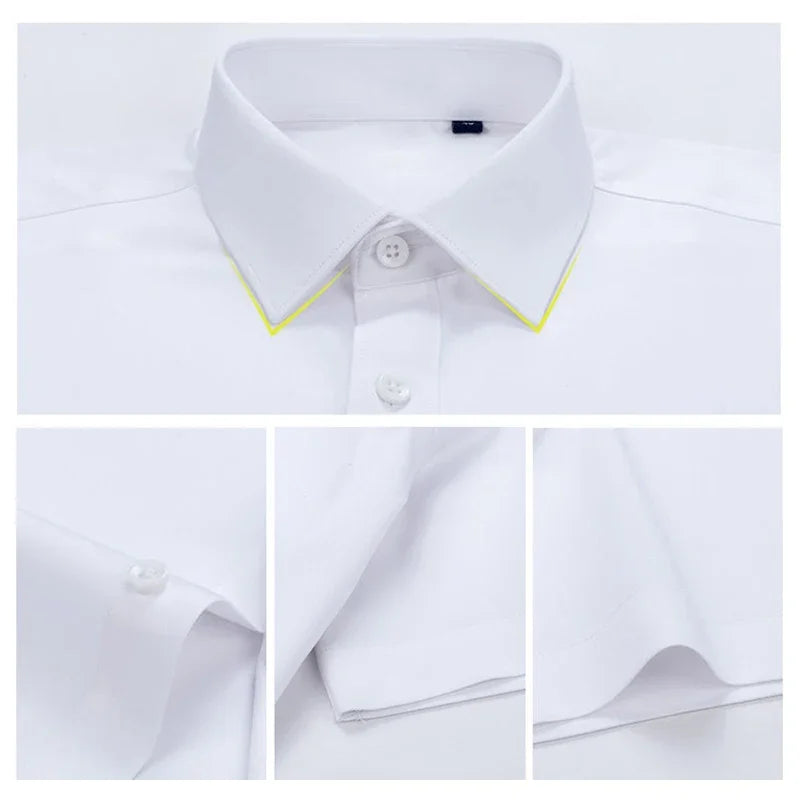 Professional Stretch Dress Shirt  Moisture-Wicking Comfort Fit - Product detail 9