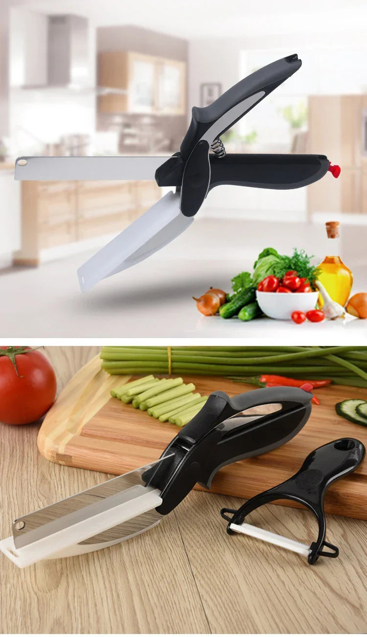 Smart Kitchen Scissors  2-in-1 Cutting Board Design - Product detail 12