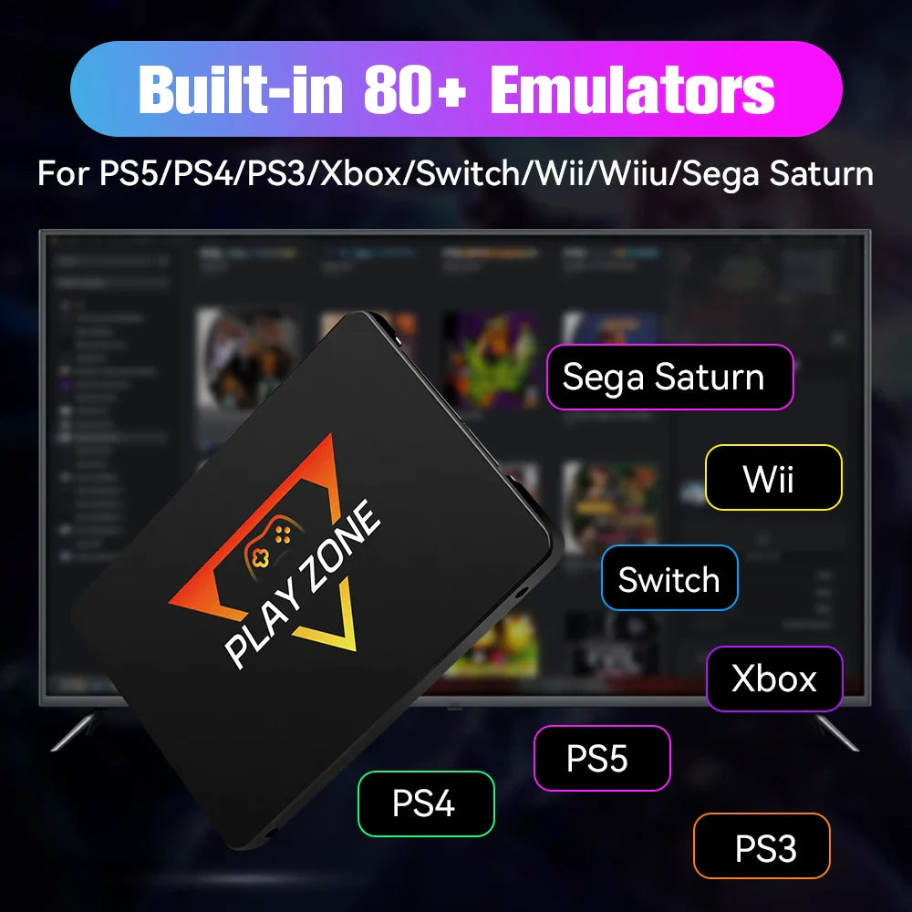 Gaming SSD Storage System  1TB Multi-Console Emulator Hub - Product example