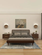 Modern Wooden Wall Light  Natural Aluminum Finish - Product detail 11