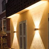 Solar Wall Light  Modern Dual LED Outdoor Lamp - Product detail 5