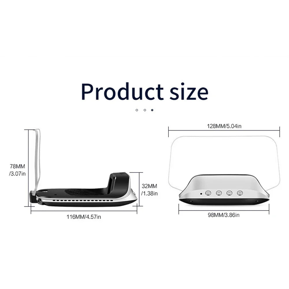 Smart Car HUD Display  GPS Navigation Projector With Speed Monitor - Product detail 16