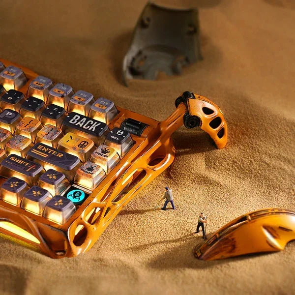 Gaming Mechanical Keyboard  Aluminum Frame RGB Backlit - Product detail 8