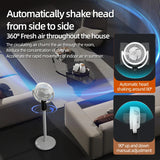 Smart Oscillating Floor Fan  Remote Control  8-Speed Settings - Product detail 6