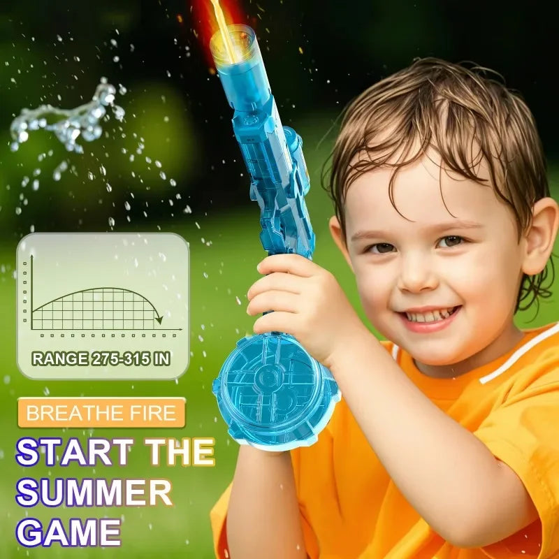 LED Water Gun  Automatic Electric Blaster With Light Effects - Product detail 5