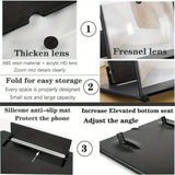 HD Screen Magnifier  Portable 3X Zoom Display Amplifier - Product detail 6