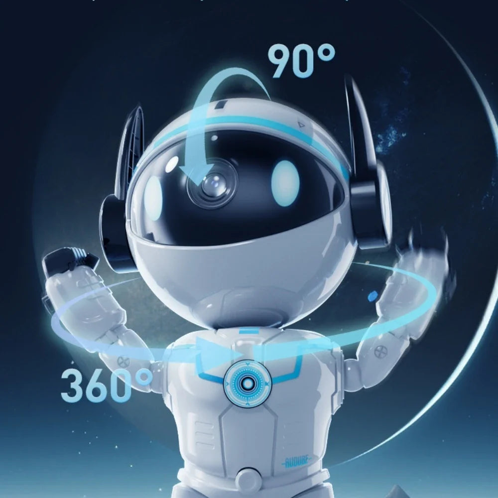 Smart Security Camera  4K Ultra HD Robot Design - Product detail 4