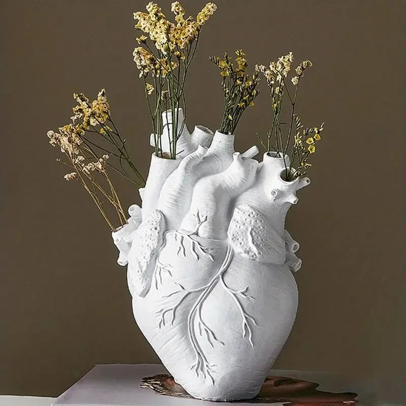 Anatomical Heart Vase  Modern Art Decor Sculpture - Product detail 16